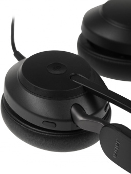 Наушники с микрофоном Jabra Evolve2 40 черный накладные USB оголовье (24189-999-999) от магазина РЭССИ