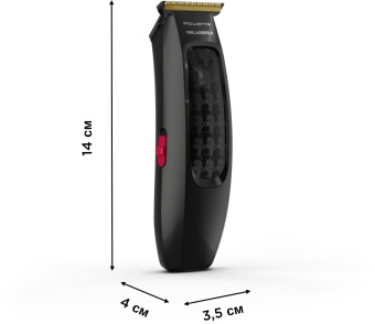 Машинка для стрижки Rowenta Cut & Style KL TN182LF0 черный (насадок в компл:3шт) от магазина РЭССИ