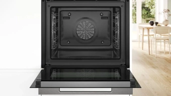 Духовой шкаф Электрический Bosch HBG7764B1 черный от магазина РЭССИ