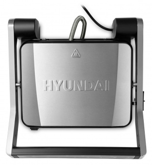 Электрогриль Hyundai HYG-3022 2000Вт серебристый/черный от магазина РЭССИ