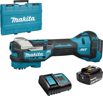 Многофункциональный инструмент Makita DTM52SFK синий/черный от магазина РЭССИ