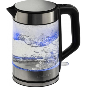 Чайник электрический Scarlett SC-EK27G101 1.8л. 2200Вт сталь (корпус: стекло) от магазина РЭССИ