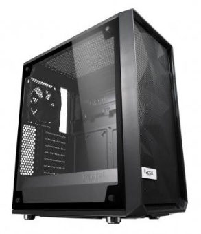 Корпус Fractal Design Meshify С Blackout TG Light черный без БП ATX 5x120mm 4x140mm 2xUSB3.0 audio bott PSU от магазина РЭССИ