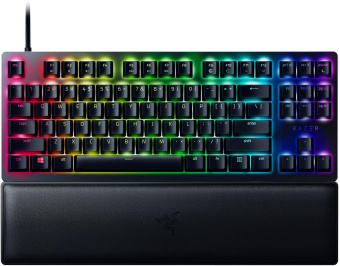 Клавиатура Razer Huntsman V2 TKL механическая черный USB for gamer LED (подставка для запястий) от магазина РЭССИ