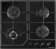 Картинка Газовая варочная поверхность Maunfeld EGHG.64.43CB/G черный от магазина РЭССИ Газовая варочная поверхность Maunfeld EGHG.64.43CB/G черный от магазина РЭССИ