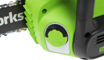 Цепная пила Greenworks G24CS25K2 аккум. дл.шины:10" (25cm) 1аккум. 2Ач ЗУ (2007707UA) от магазина РЭССИ