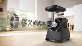 Мясорубка Bosch MFWS440B 1900Вт черный от магазина РЭССИ