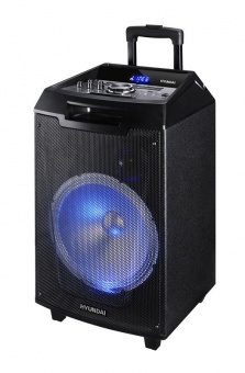 Минисистема Hyundai H-MC260 черный 60Вт FM USB BT SD/MMC/MS от магазина РЭССИ