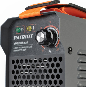 Сварочный аппарат Patriot WM 201 Smart инвертор ММА 8.3кВт от магазина РЭССИ