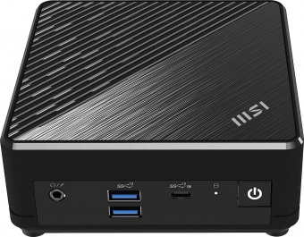 Неттоп MSI Cubi N ADL-019RU slim N100 (0.8) 4Gb SSD128Gb UHDG Windows 11 Professional GbitEth WiFi BT 65W черный (9S6-B0A911-019) от магазина РЭССИ