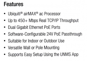 Ubiquiti NanoStation 5AC антенна панельная активная от магазина РЭССИ