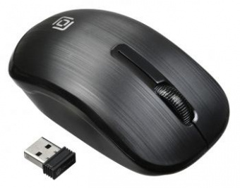 Мышь Оклик 525MW черный оптическая (1000dpi) беспроводная USB для ноутбука (3but) от магазина РЭССИ