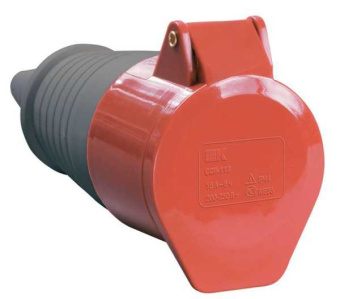 Розетка кабельная 32А 380В 3P+PE+N ССИ-225 IP44 PSR22-032-5 от магазина РЭССИ