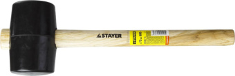 Чёрная резиновая киянка STAYER 680 г 20505-75 от магазина РЭССИ