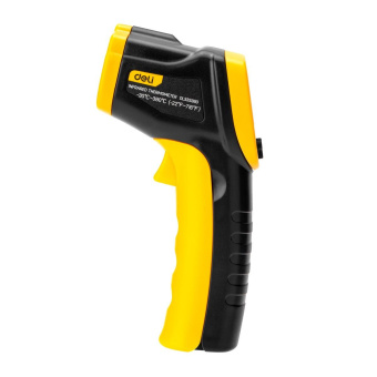Инфракрасный термометр DELI dl333380 диапазон измерения  -30С до 380°C или -22-716℉ LCD дисплей отклик 0.5с 102968 от магазина РЭССИ