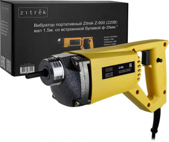 Вибратор для бетона Zitrek Z-900 900Вт электрический (045-0049-4) от магазина РЭССИ