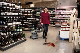 Пылесос Karcher Professional NT 22/1 Ap L 1300Вт серый/желтый от магазина РЭССИ