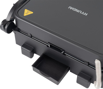 Электрогриль Hyundai HYG-7001 2000Вт черный/черный от магазина РЭССИ