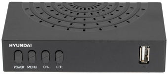 Ресивер DVB-T2 Hyundai H-DVB440 черный от магазина РЭССИ
