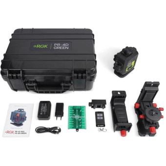 Лазерный уровень RGK pr-4d green 756839 от магазина РЭССИ