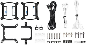 Система водяного охлаждения Thermaltake TH280 V2 Ultra Snow ARGB Soc-AM5/AM4/1151/1200/1700 белый 4-pin 34.7dB Al+Cu LCD Ret (CL-W406-PL14SW-A) от магазина РЭССИ