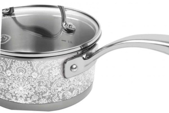 Ковш Rondell Ajour RDS-1052 1.5л. d=16см (с крышкой) стальной от магазина РЭССИ