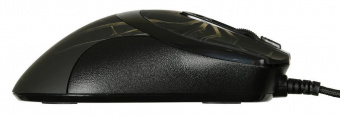 Мышь A4Tech Oscar Editor XL-747H коричневый/рисунок лазерная (3600dpi) USB2.0 (6but) от магазина РЭССИ