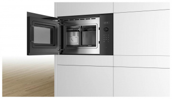 Микроволновая печь Bosch BFL554MB0 25л. 900Вт черный (встраиваемая) от магазина РЭССИ