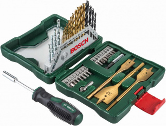 Набор бит и сверл Bosch X-line 40 (2607017334) (40пред.) для шуруповертов/дрелей от магазина РЭССИ