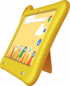 Планшет Alcatel Tkee Mini 2 9317G MT MT8167D (1.3) 4C RAM1Gb ROM32Gb 7" TN 1024x600 Android 10.0 Go оранжевый/желтый 2Mpix 2Mpix BT WiFi Touch microSD 128Gb minUSB 2580mAh до 400hrs от магазина РЭССИ