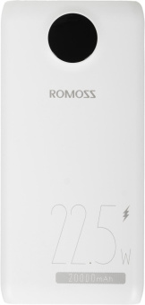 Мобильный аккумулятор Romoss SW20PF 20000mAh PD 3A белый от магазина РЭССИ