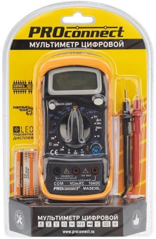 Мультиметр PROconnect MAS838L (DT858L) от магазина РЭССИ
