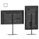 Стойка для телевизора Onkron TS5065 черный 30"-60" макс.41кг напольный от магазина РЭССИ