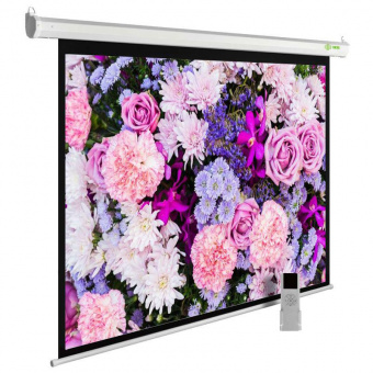 Экран Cactus 150x240см SIlverMotoExpert CS-PSSME-240X150-WT 16:10 настенно-потолочный рулонный белый (моторизованный привод) от магазина РЭССИ