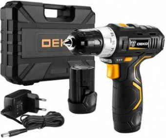 Дрель-шуруповерт Deko GCD12DU3 SET 4 аккум. патрон:быстрозажимной (кейс в комплекте) (063-4140) от магазина РЭССИ