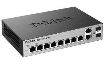 Коммутатор D-Link DGS-1100-10/ME/A2A 8G 2GBIC управляемый от магазина РЭССИ
