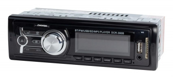 Автомагнитола Digma DCR-360B 1DIN 4x50Вт от магазина РЭССИ