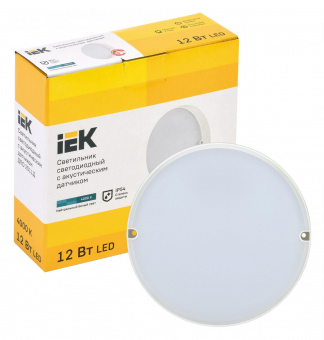 Светильник IEK LDPO3-2011D-12-4000-K01 12Вт 4000K белый дат.дв. от магазина РЭССИ