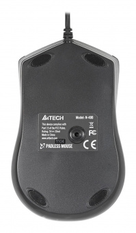 Мышь A4Tech V-Track Padless N-400 серый оптическая (1000dpi) USB (3but) от магазина РЭССИ