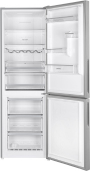 Холодильник Maunfeld MFF185NFS 2-хкамерн. серый от магазина РЭССИ