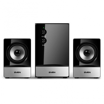 Колонки Sven MS-90 2.1 черный 10Вт от магазина РЭССИ