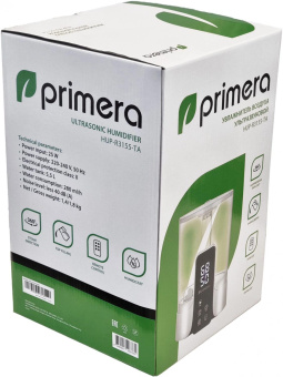 Увлажнитель воздуха Primera HUP-R3155-TA 25Вт (ультразвуковой) белый/черный от магазина РЭССИ