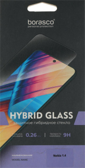 Защитное стекло для экрана BoraSCO для Nokia 1.4 1шт. (40260) от магазина РЭССИ