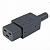 Вилка Hyperline CON-IEC320C19 (упак.:1шт) 1м черный от магазина РЭССИ