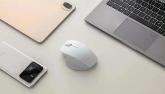 Мышь Xiaomi Comfort Edition белый оптическая 1200dpi silent беспров. USB 2but (BHR9354GL) от магазина РЭССИ