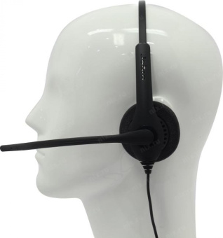 Наушники с микрофоном Jabra BIZ 1500 Mono QD черный накладные оголовье (1513-0154) от магазина РЭССИ