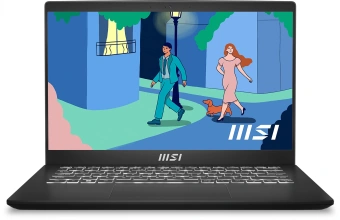 Ноутбук MSI Modern 14 C7M-048US Ryzen 7 7730U 16Gb SSD512Gb AMD Radeon 14" IPS FHD (1920x1080) Windows 11 Home Multi Language black WiFi BT Cam (9S7-14JK12-048) от магазина РЭССИ