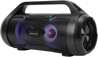 Аудиомагнитола Supra BTS-680 черный 50Вт MP3 FM(dig) USB BT microSD от магазина РЭССИ