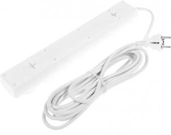 Сетевой фильтр Defender DFS 155 5м (6 розеток) белый (коробка) от магазина РЭССИ