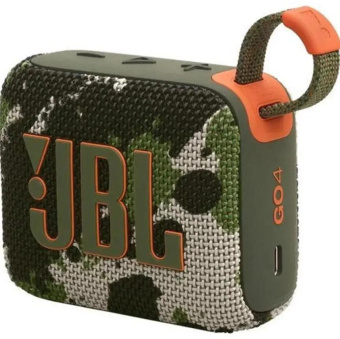 Колонка порт. JBL GO 4 камуфляж 4.2W 1.0 BT 850mAh (JBLGO4SQUAD) от магазина РЭССИ